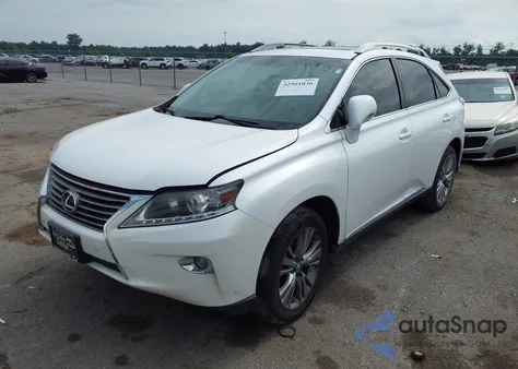 2013 Lexus Rx z USA, uszkodzony, nr VIN 2T2ZK1BA8DC122500